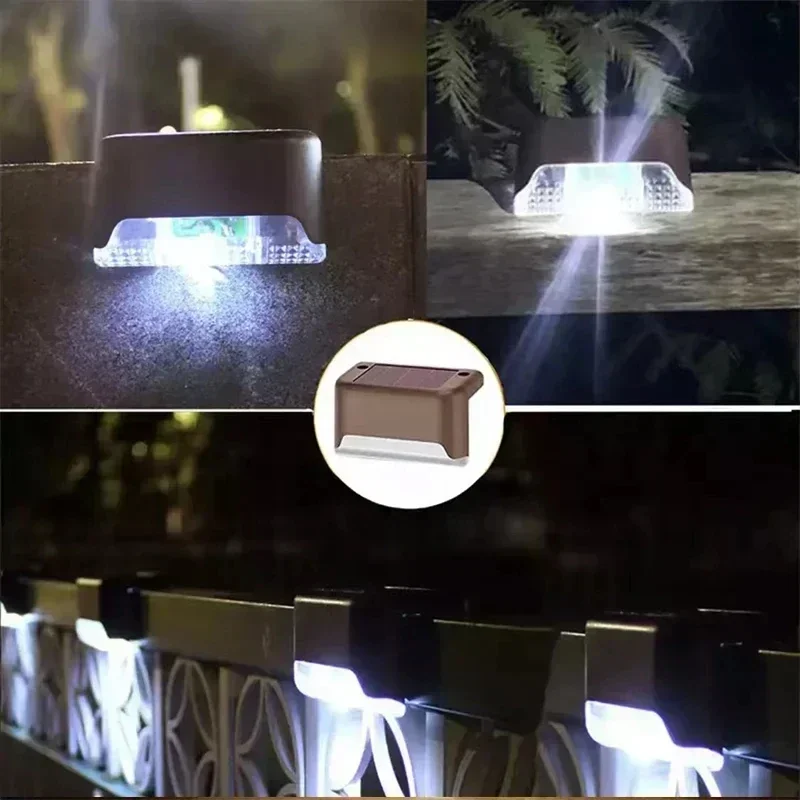 Solar Step Lights Outdoor | Waterproof Garden Deck Lamp - Image 9