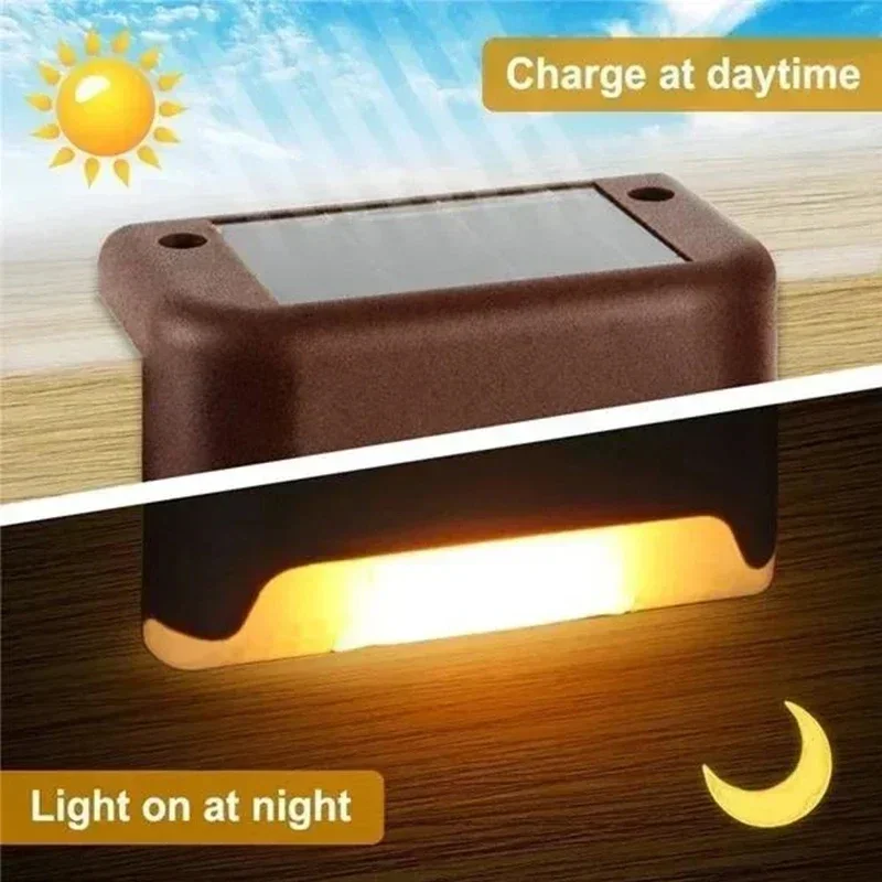 Solar Step Lights Outdoor | Waterproof Garden Deck Lamp - Image 5